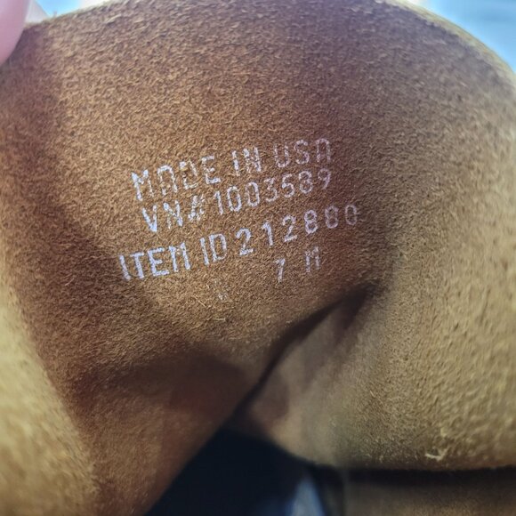 Pristine LL Bean Bean Boots Duck Boots Women's Leather Rubber Made in USA Size 7 - Picture 7 of 7